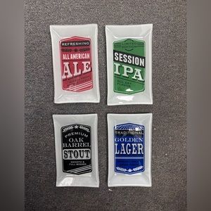 Ale Glass Trinket Trays